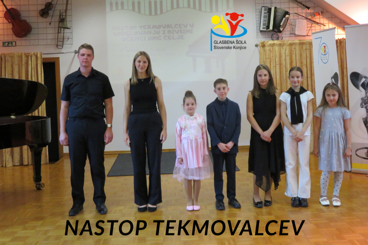 Nastop učencev oddelka za instrumente s tipkami